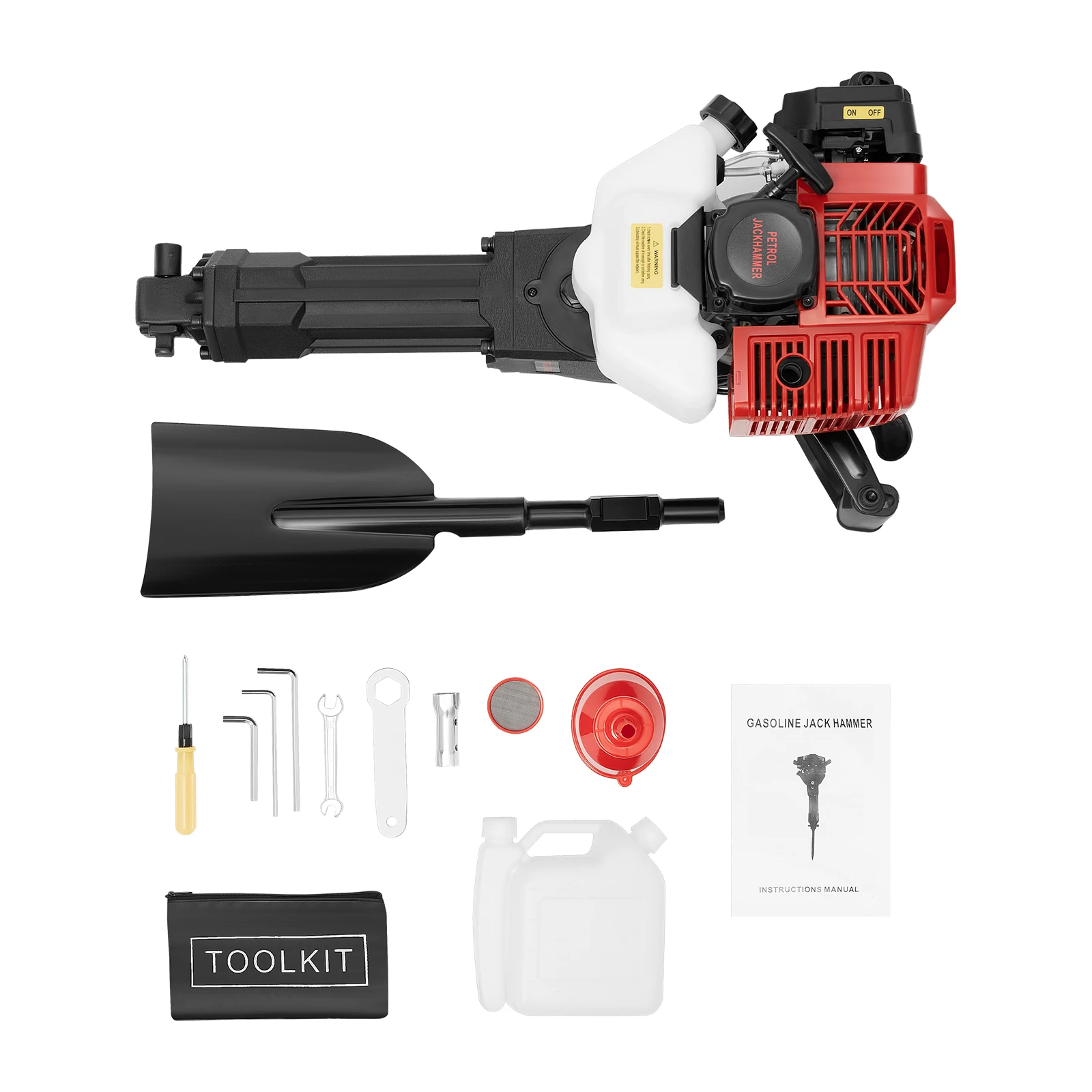 1900W 52cc Portable Garden Tree Digger Steel PP Garden Tree Digger 20-55 - Image 18