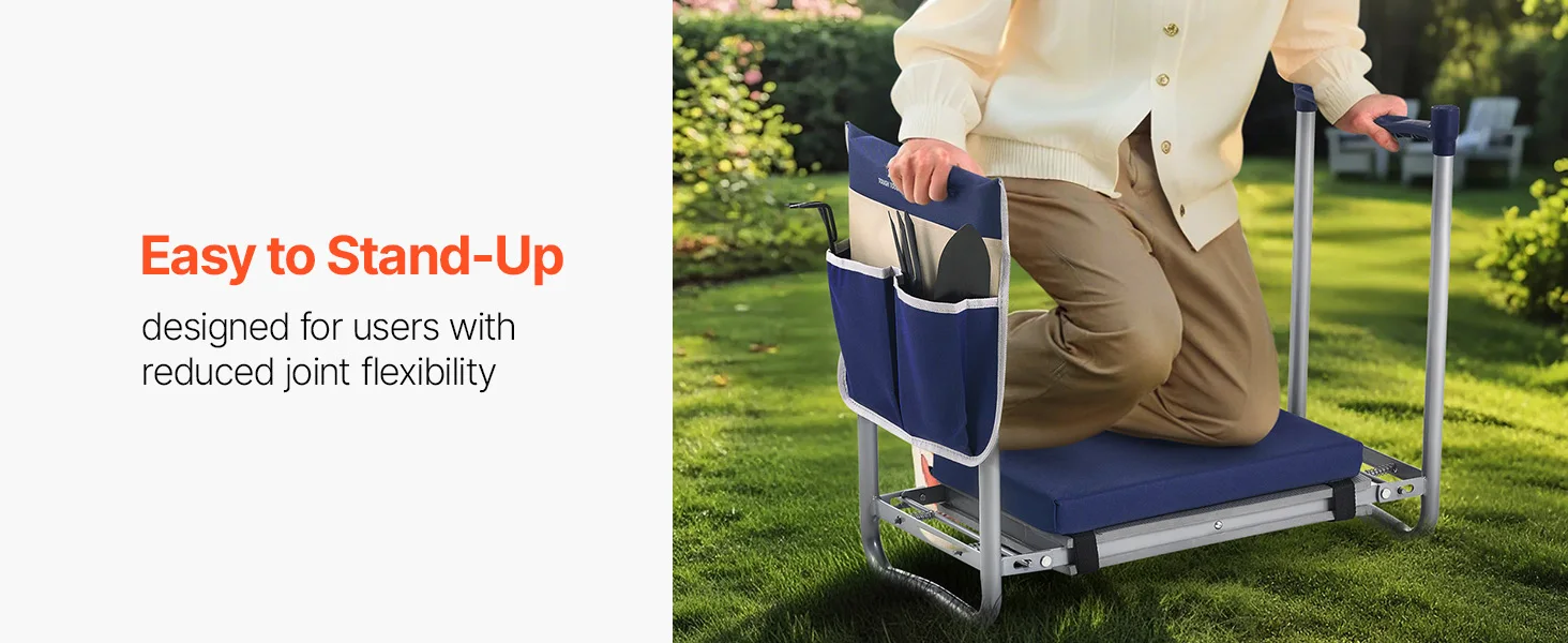 SucceBuy Garden Kneeler and Seat 11in Wide Thick Kneeling Pad Heavy Duty Garden Kneeling Stool - Image 19