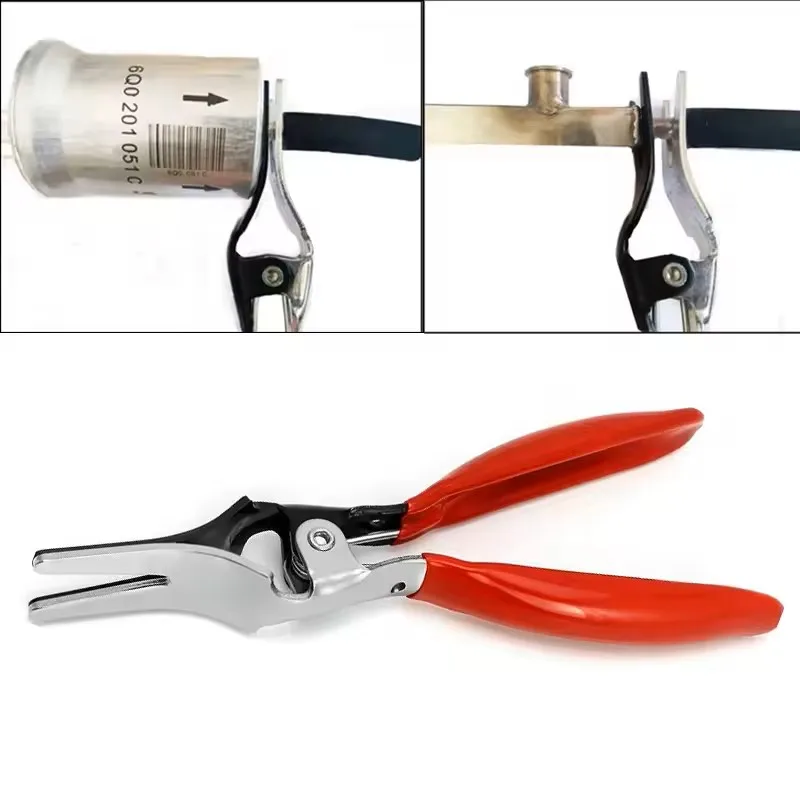Angled Type Hose Plier Car Auto Fuel Vacuum Line Tube Hose Remover