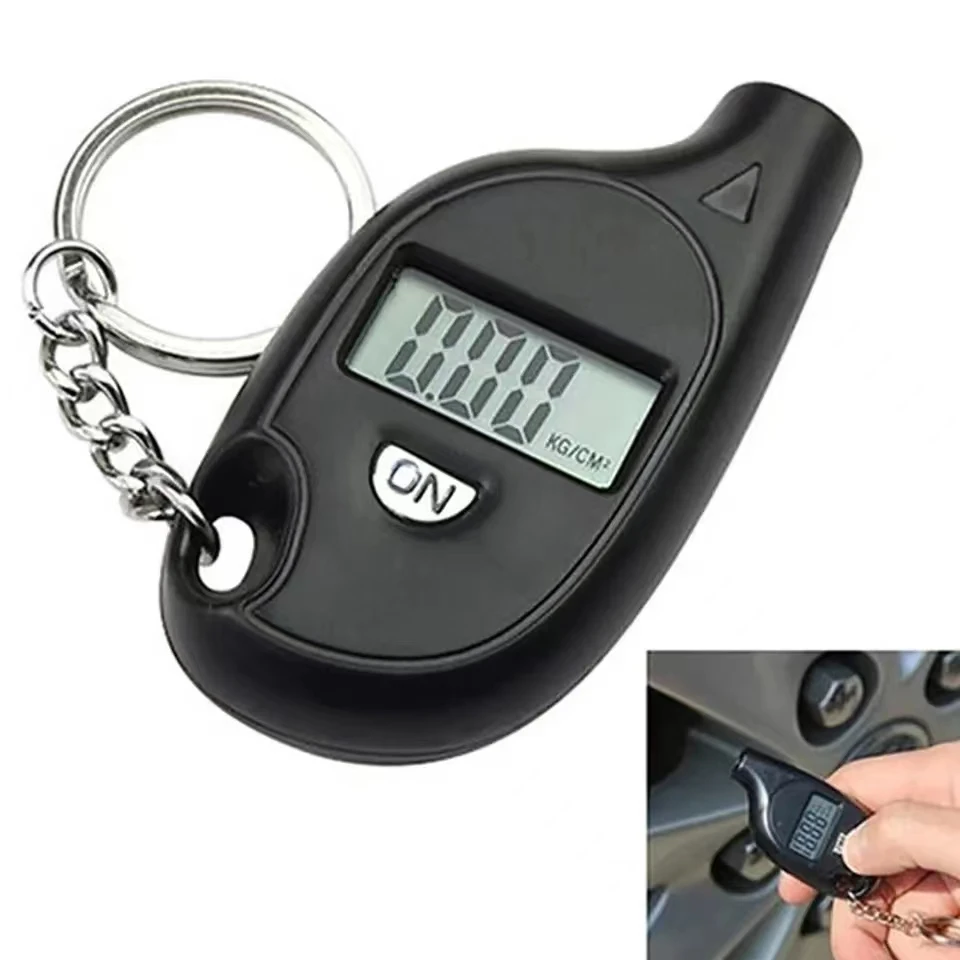 Tire Gauge Digital With LCD Display Car Tire Air Pressure Tester Meter