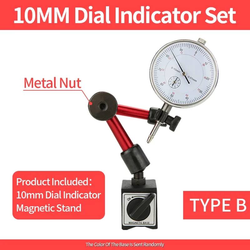 Dial Indicator Magnetic Holder Dial Bore Gauge Magnetic Stand Base Micrometer Measure Tools - Image 12