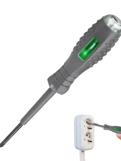2-in-1 Screwdriver Electricity Detector Light Display Voltage Test Pen Electricity Detection Screwdriver