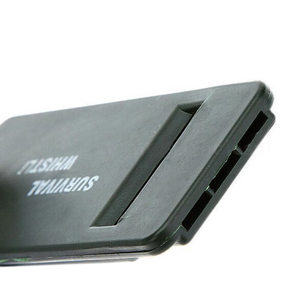 1-10PCS 3-Frequency Whistle High Decibel Survival Whistle Emergency Survival Tool - Image 20