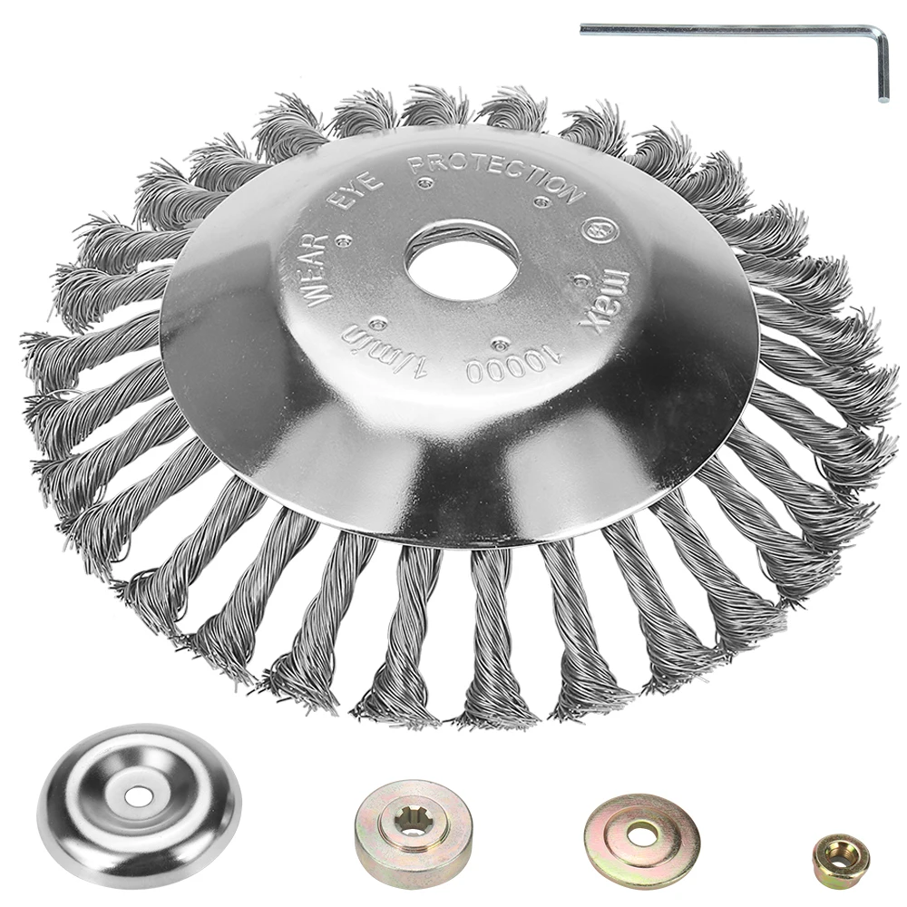 Landscaping Weeding Machine 6/8 Inch Weeder Rotary Weed Brush - Image 28