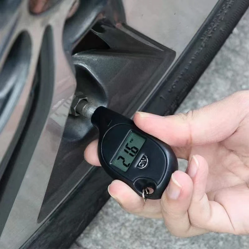 Tire Gauge Digital With LCD Display Car Tire Air Pressure Tester Meter - Image 2