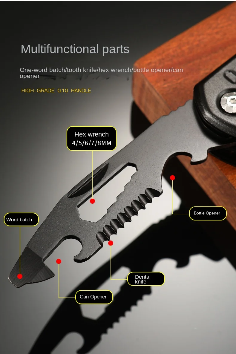 Multifunctional Pliers Multitool Claw Hammer Stainless Steel Tool - Image 21