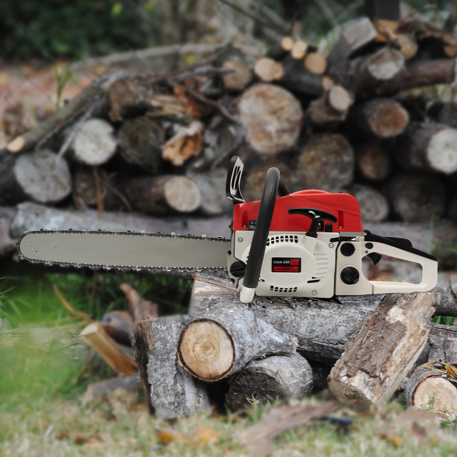 20 Inch 52CC Gasoline Chainsaw 2000W 2-Stroke Engine Gas Powered Chain Saw - Image 8