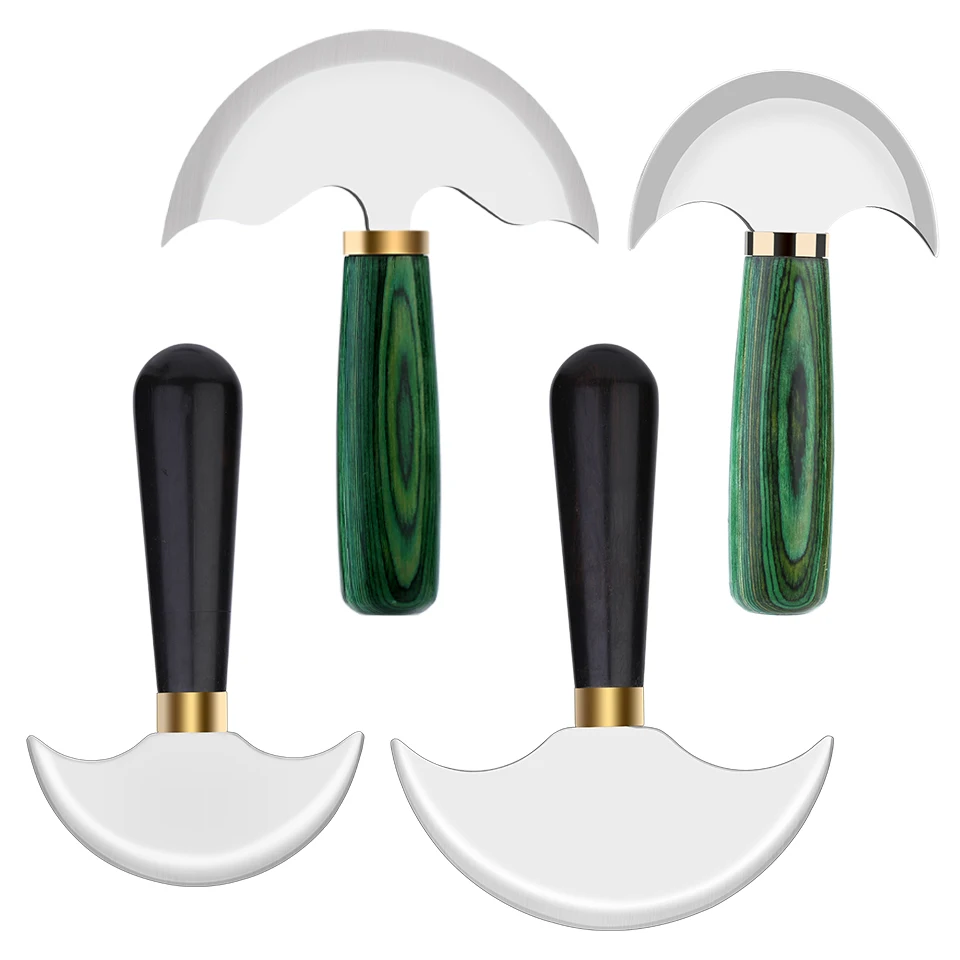 MIUSIE Professional Leather Knife Half Round Blade Leather Craft Knife - Image 11