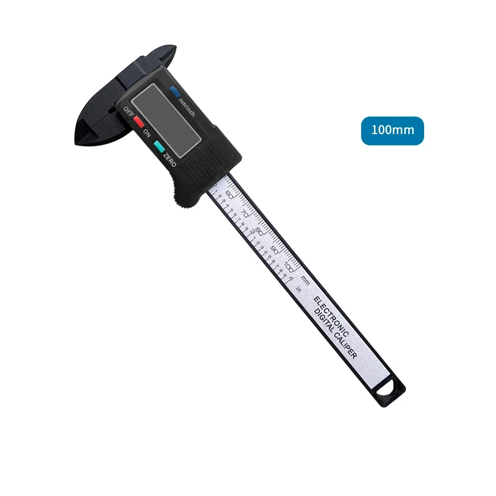 150mm 100mm Electronic Digital Caliper Carbon Fiber Dial Vernier Caliper Gauge Micrometer - Image 7