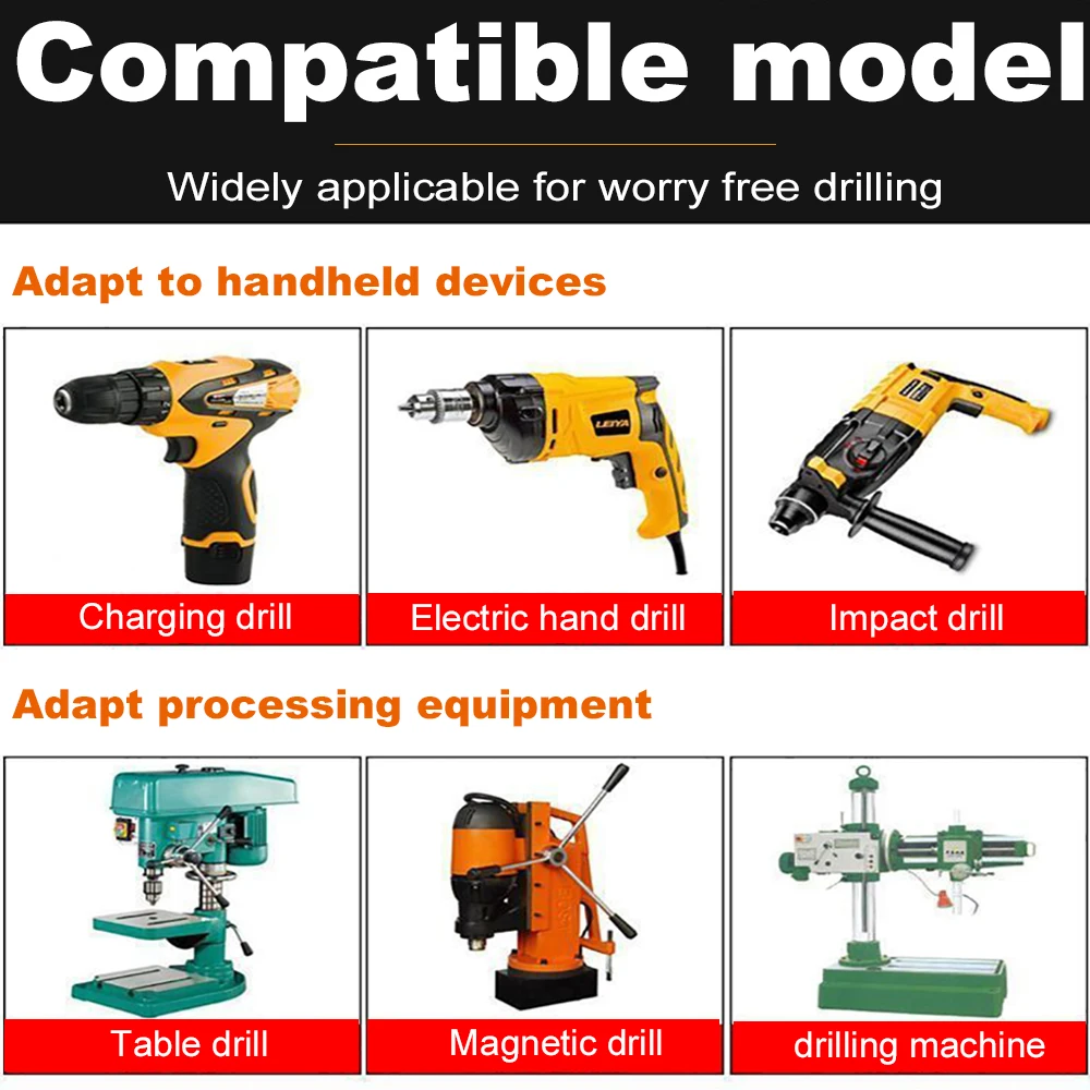 1Set 10-20MM shovel shaped drill bits, woodworking three-point positioning flat drill bits - Image 13