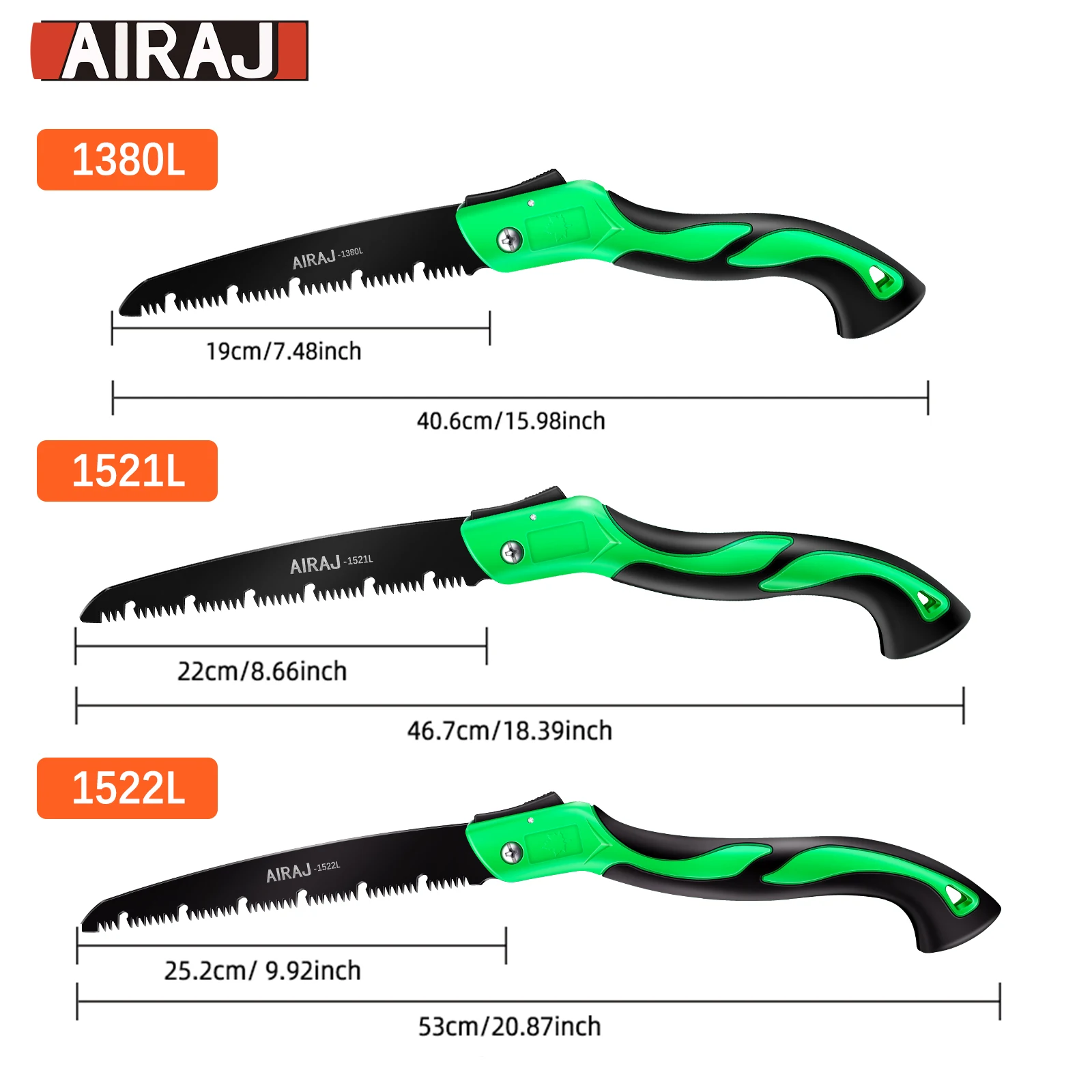AIRAJ Multifunctional Folding Saw Steel Sharp And Wear-Resistant - Image 3