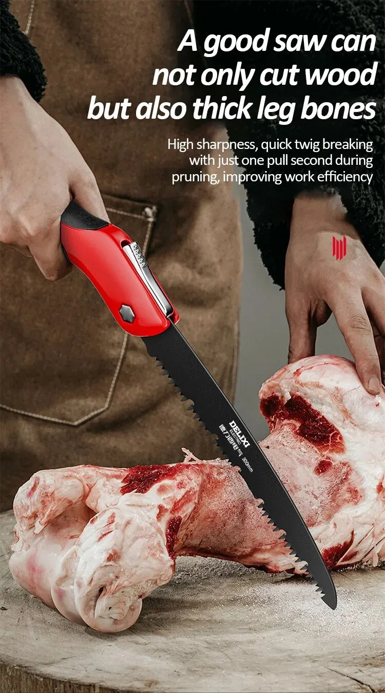 DELIXI ELECTRIC Folding Saw,SK5 steel One-button Folding Design - Image 13