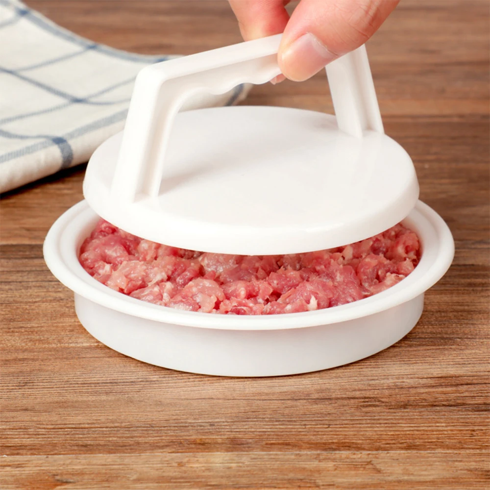 1pc Hamburger Press Stuffed Burger Press Plastic Meat Grill Party BBQ Burger Maker - Image 2
