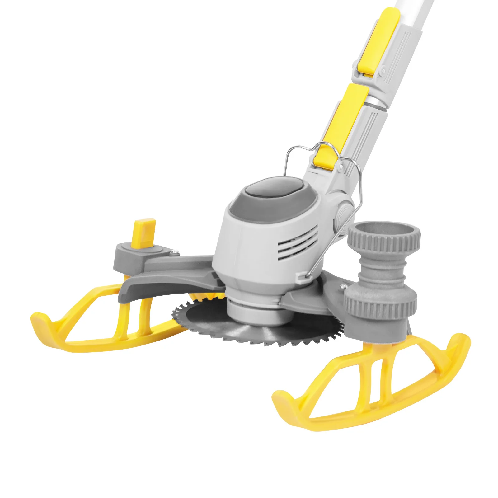 600W Cordless Grass Trimmer Battery Powered Edger Mini-Mower for Lawn Care and Yard Work - Image 7