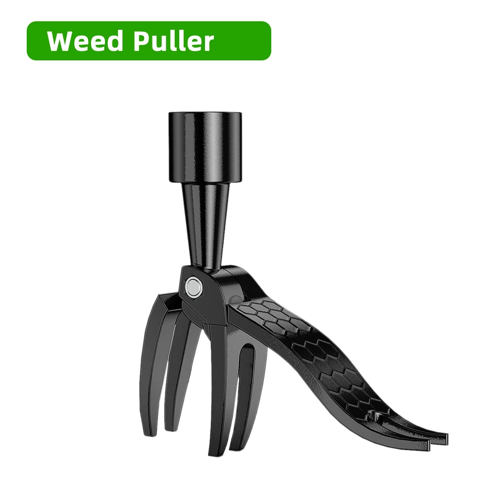 Stand Up Weed Puller Claw Tool Aluminum Alloy Weeding Head - Image 10