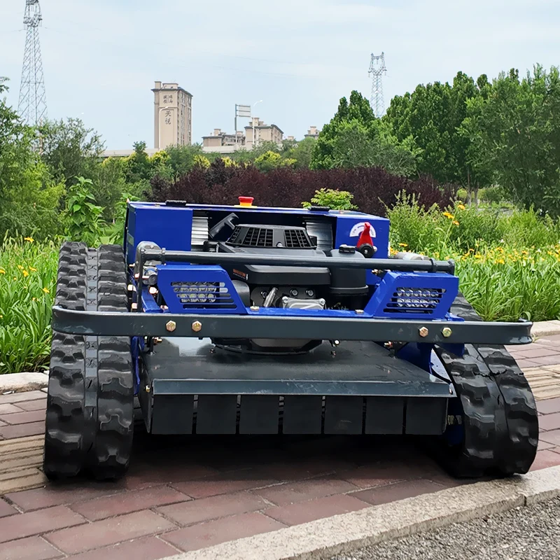 Customised Remote-Controlled Lawn Mower - All-Terrain Self-Propelled Zero-Turn Mower Robot - Image 3