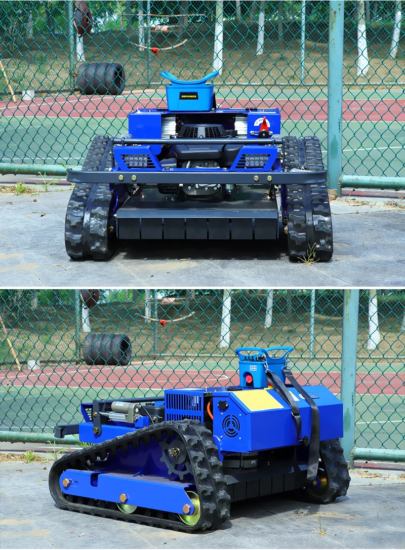 Customised Remote-Controlled Lawn Mower - All-Terrain Self-Propelled Zero-Turn Mower Robot - Image 25