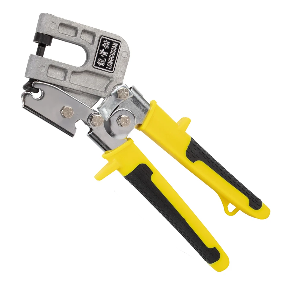 Aluminum Alloy Handle Stud Crimper Double Handed Ceiling Punching Pliers Plaster Drywall Tool for Fastening Metal Studs & Keels - Image 14