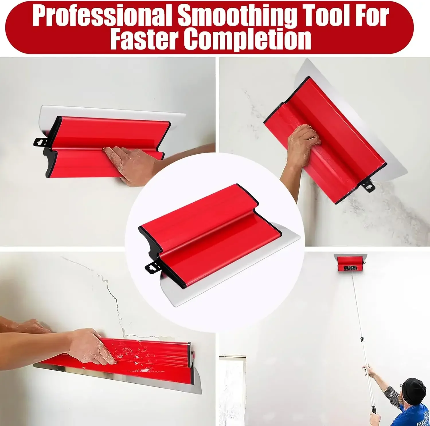 Skimming Blade Painting Finishing Smoothing Knock-Down Knife Durable Plastering Drywall Skimming Blade - Image 5