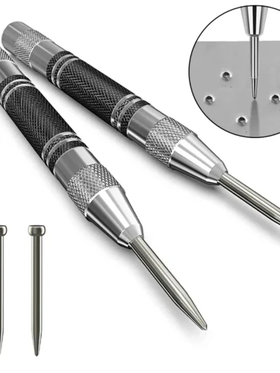 Automatic Centre Punch General Woodworking Metal Drill Adjustable Spring Loaded Automatic Punch