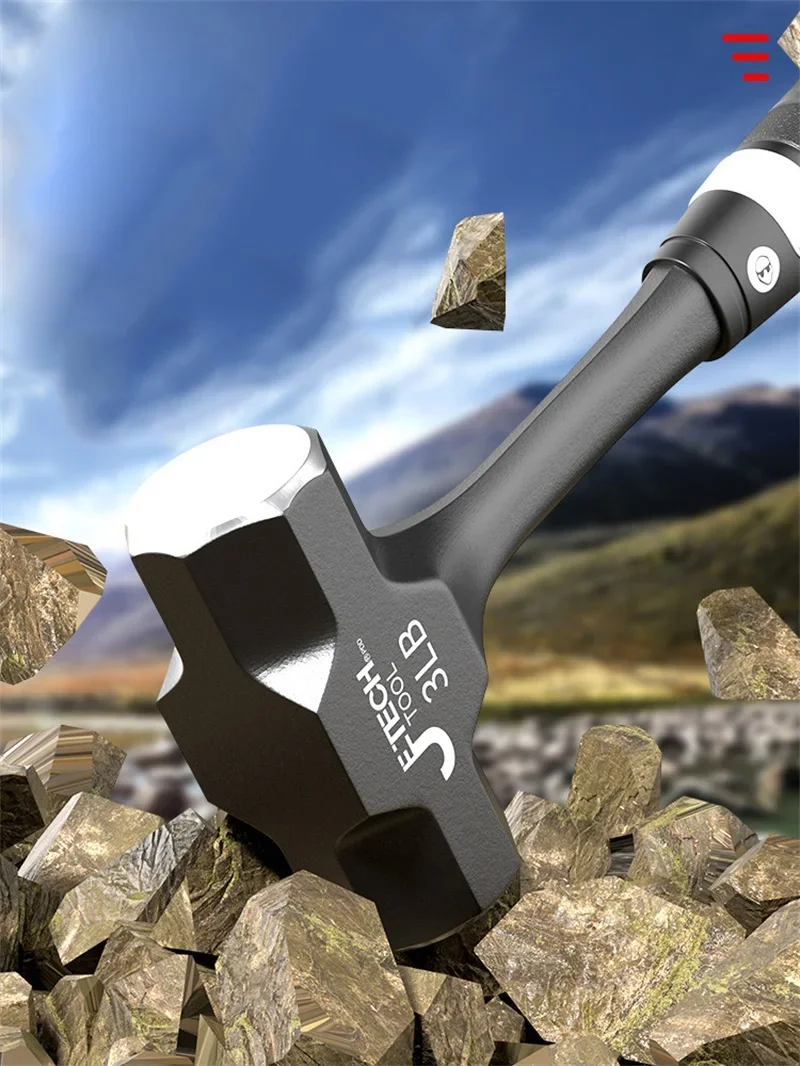 Z50 2LB-3LB Sledge Hammer Heavy Duty One-Piece Forged Steel - Image 12