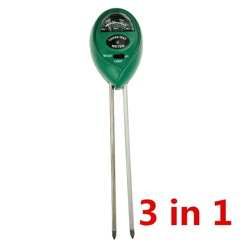 3 in 1 Soil Meter Moisture Light PH Testers With 2 Probes Soil Monitor for Garden Plant - Image 5