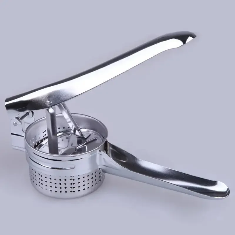 Masher RicerPress Mashed Potatoes Stainless Steel Crushing Puree Fruit Vegetable Squeezer Juicer Press - Image 15