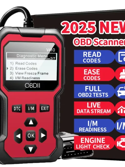 Car Obd2 Scanner Diagnostic Tool Code Reader Engine Fault Code Reader Scanner Can Diagnosis All Obd Ii in 1996 Agreement Car Scanning Tool