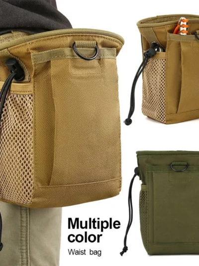 2024 New Outdoor 3-5L Camouflage Molle 600D Nylon Dump Drop Pouch