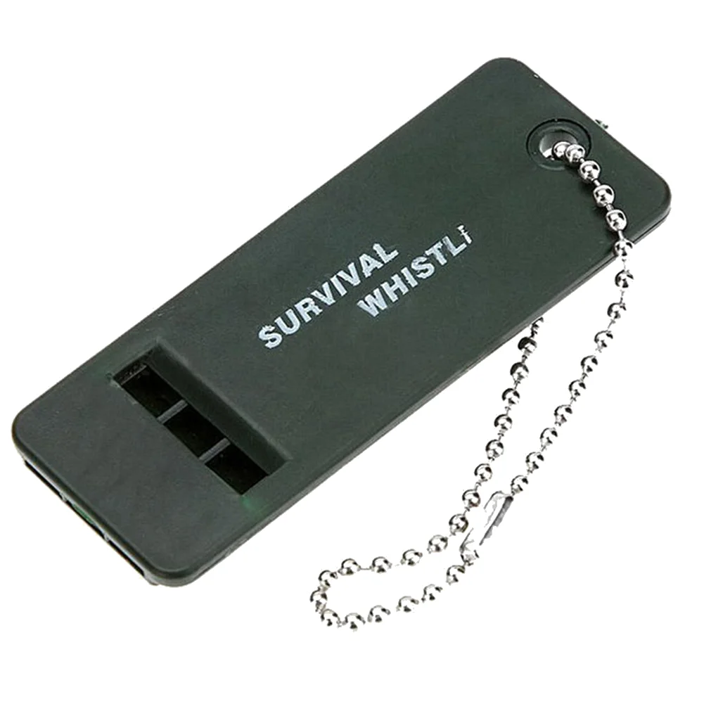 1-10PCS 3-Frequency Whistle High Decibel Survival Whistle Emergency Survival Tool - Image 7