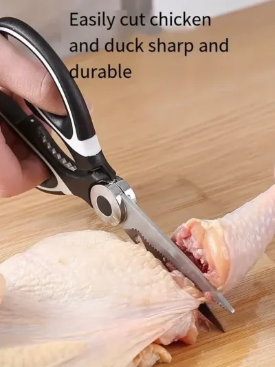 Multifunction Stainless Steel Kitchen Tools Strong Home Vegetable Chopping Chicken Bone Fish Food Scissors Multi-Purpose Tool