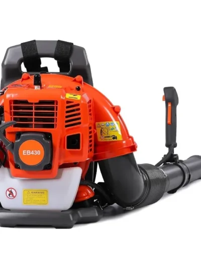 52cc Backpack Leaf Blower Gas Powered 550 CFM 230 MPH High Airflow for Lawn Care Low-Vibration