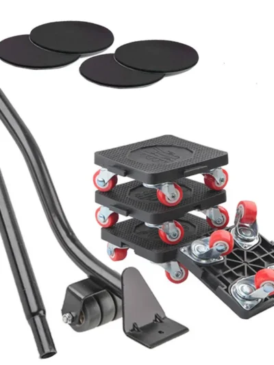 Furniture Moving Transport Roller Set Removal Lifting Moving Tool Set