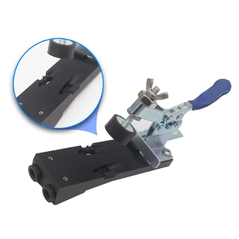 All Metal Pocket Hole Jig Kit with Quick Clamp and Step Drill Bits Easy Use 2 Holes Pocket Hole Screw Jig System MD30 - Image 4