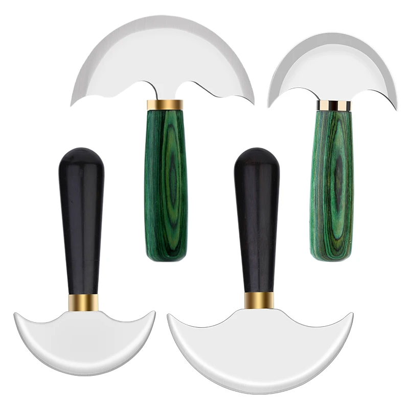 MIUSIE Professional Leather Knife Half Round Blade Leather Craft Knife - Image 6