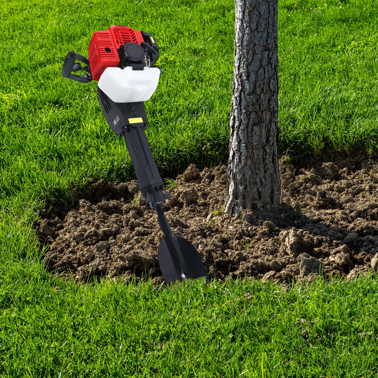 1900W 52cc Portable Garden Tree Digger Steel PP Garden Tree Digger 20-55 - Image 6