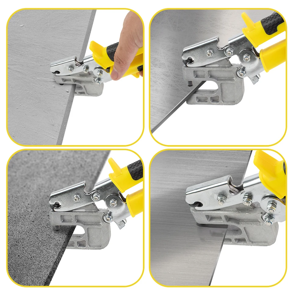 Aluminum Alloy Handle Stud Crimper Double Handed Ceiling Punching Pliers Plaster Drywall Tool for Fastening Metal Studs & Keels - Image 13