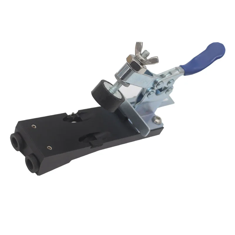 All Metal Pocket Hole Jig Kit with Quick Clamp and Step Drill Bits Easy Use 2 Holes Pocket Hole Screw Jig System MD30 - Image 3