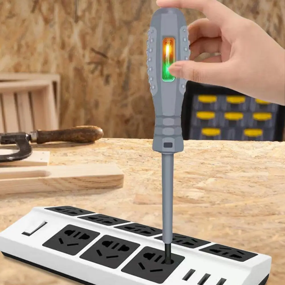 2-in-1 Screwdriver Electricity Detector Light Display Voltage Test Pen Electricity Detection Screwdriver - Image 11