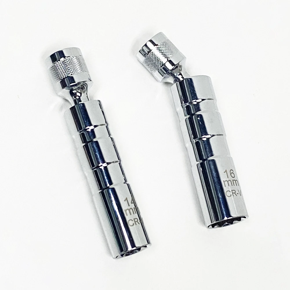 Universal Magnetic Spark Plug Sleeve Thin-walled Universal Joint 14/16mm Automotive Repair Spark Plug Disassembly Tool - Image 10