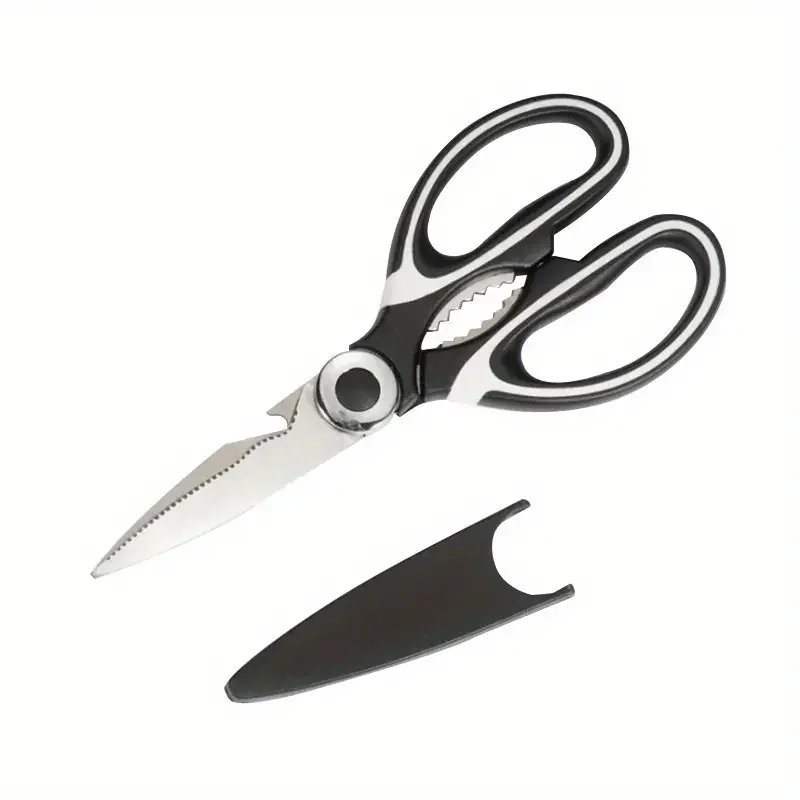 Multifunction Stainless Steel Kitchen Tools Strong Home Vegetable Chopping Chicken Bone Fish Food Scissors Multi-Purpose Tool - Image 7