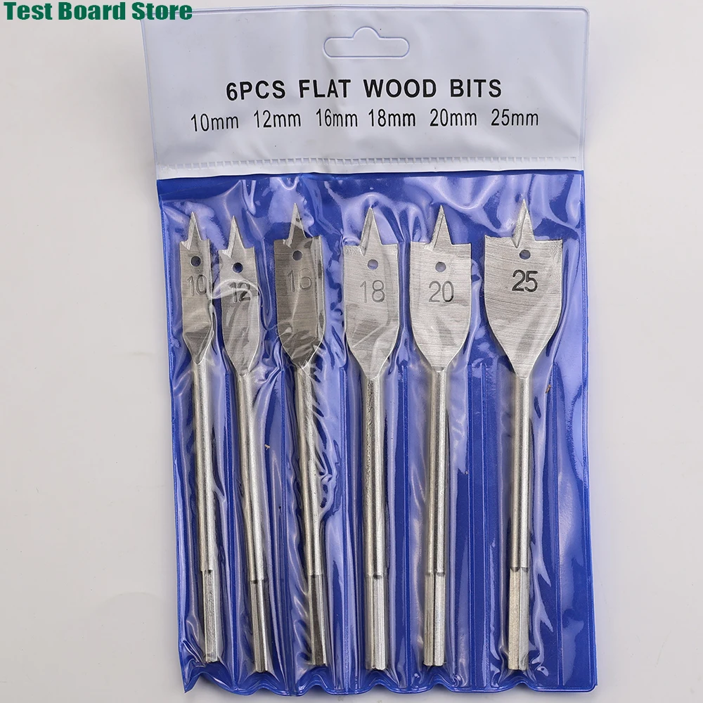 1Set 10-20MM shovel shaped drill bits, woodworking three-point positioning flat drill bits - Image 10