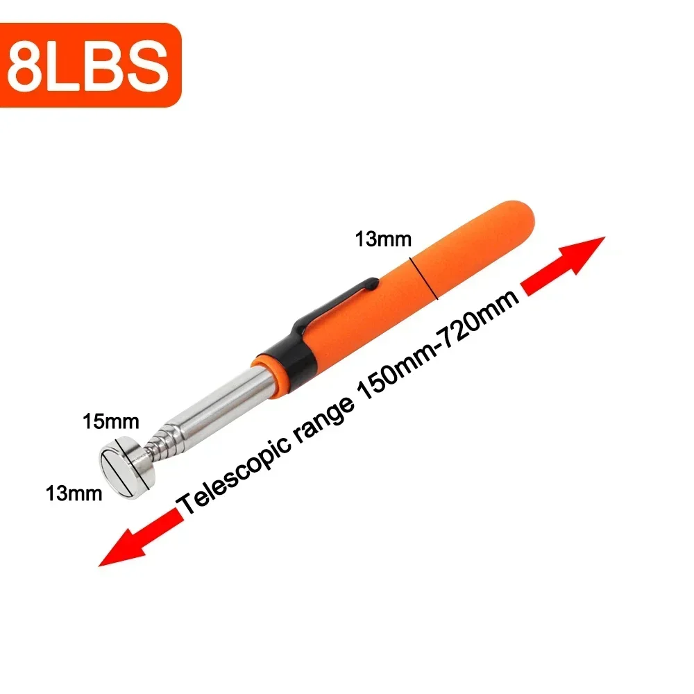 Telescopic Magnetic Pen Portable Metalworking Handy Tool Magnet Capacity - Image 19