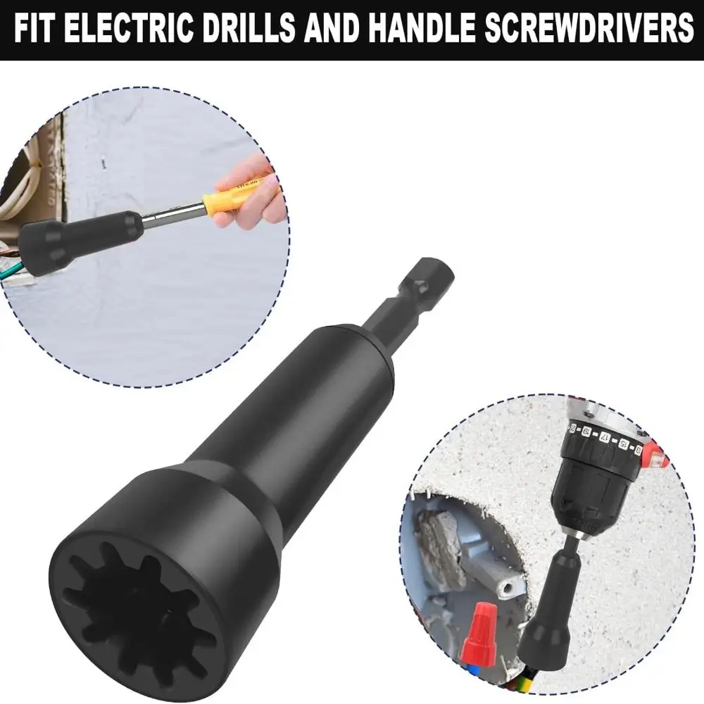 1/4" Chuck Electrician Wire Twisting Tools - Image 2