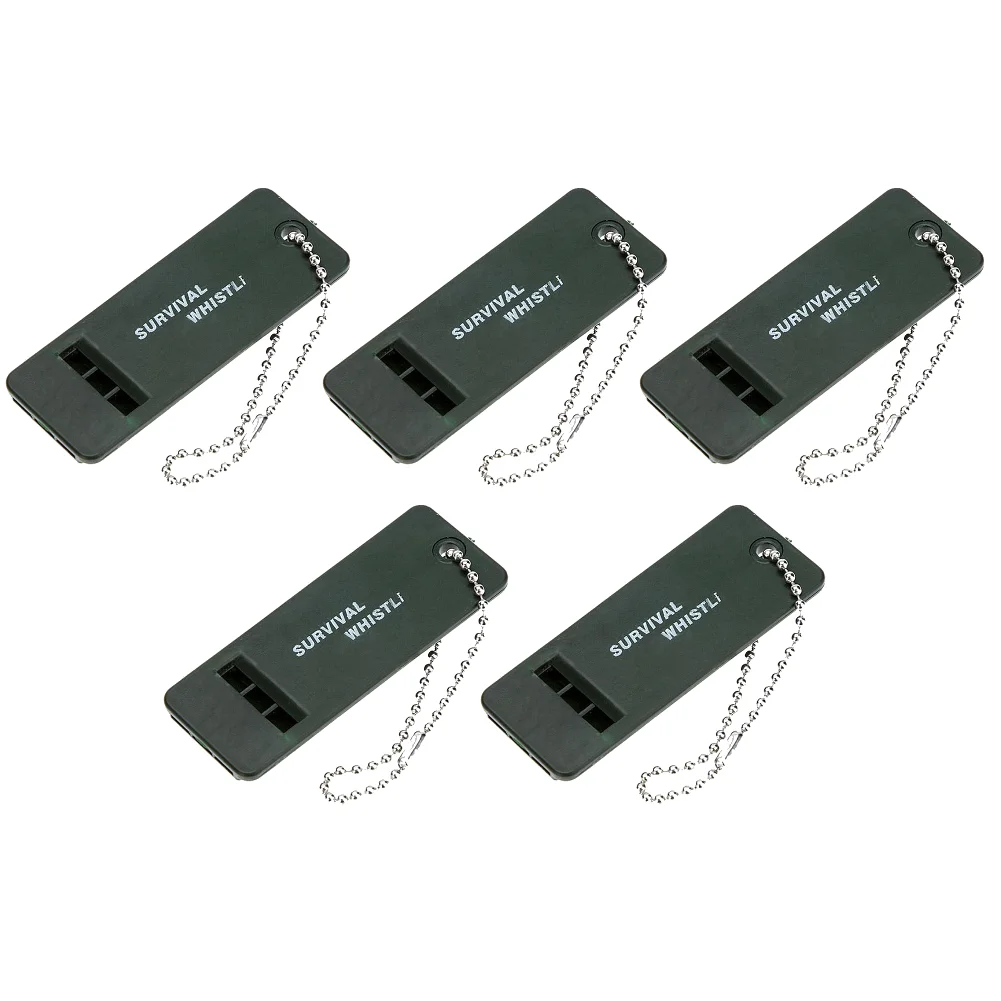 1-10PCS 3-Frequency Whistle High Decibel Survival Whistle Emergency Survival Tool - Image 11
