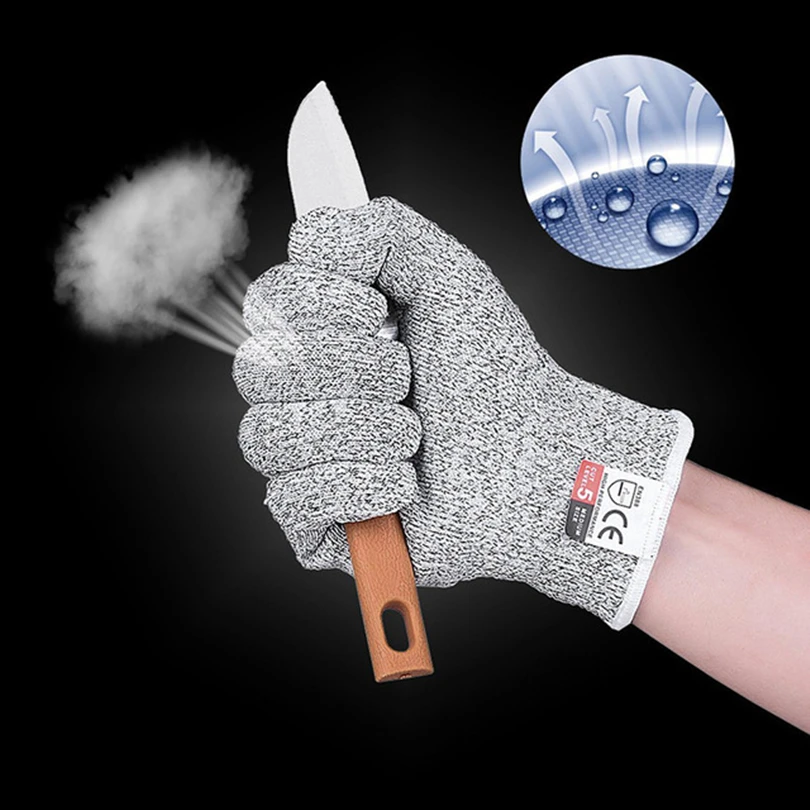 Anti-Cut Gloves Safety Cut Proof Stab Resistant Stainless Steel Wire Metal Mesh Butcher Cut-Resistant Gloves - Image 3