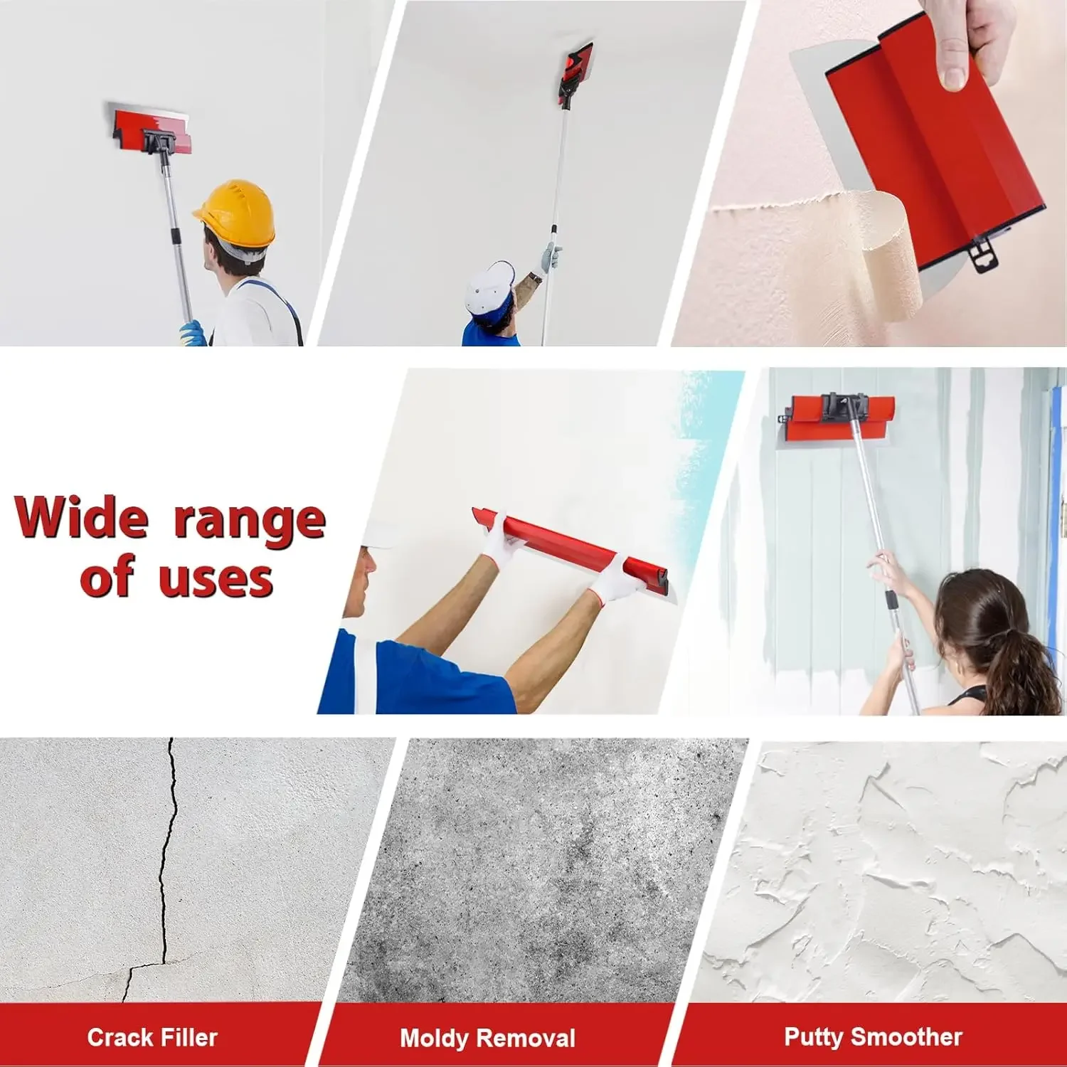 Skimming Blade Painting Finishing Smoothing Knock-Down Knife Durable Plastering Drywall Skimming Blade - Image 16