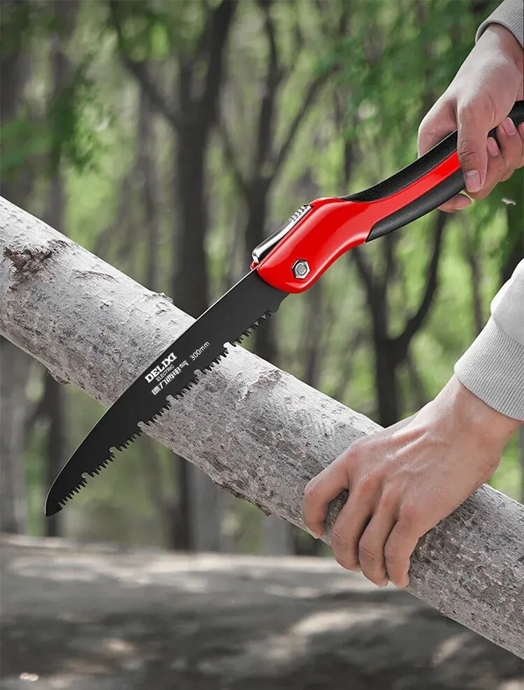 DELIXI ELECTRIC Folding Saw,SK5 steel One-button Folding Design - Image 9