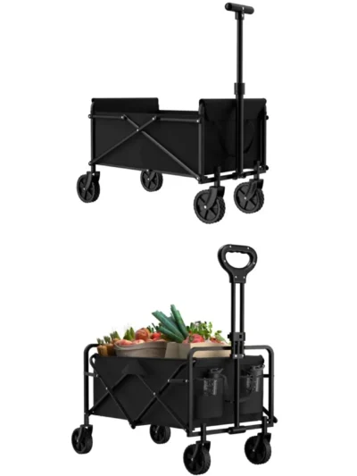 4-Wheel Foldable Garden Handcart