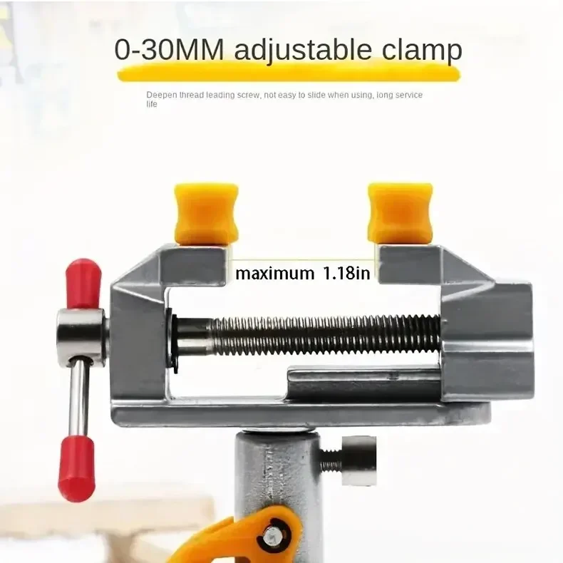 Aluminum Alloy 360 Universal Suction Cup Table Vice - Image 9